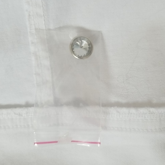 Fun and flirty white jacket 1x - Picture 6 of 11